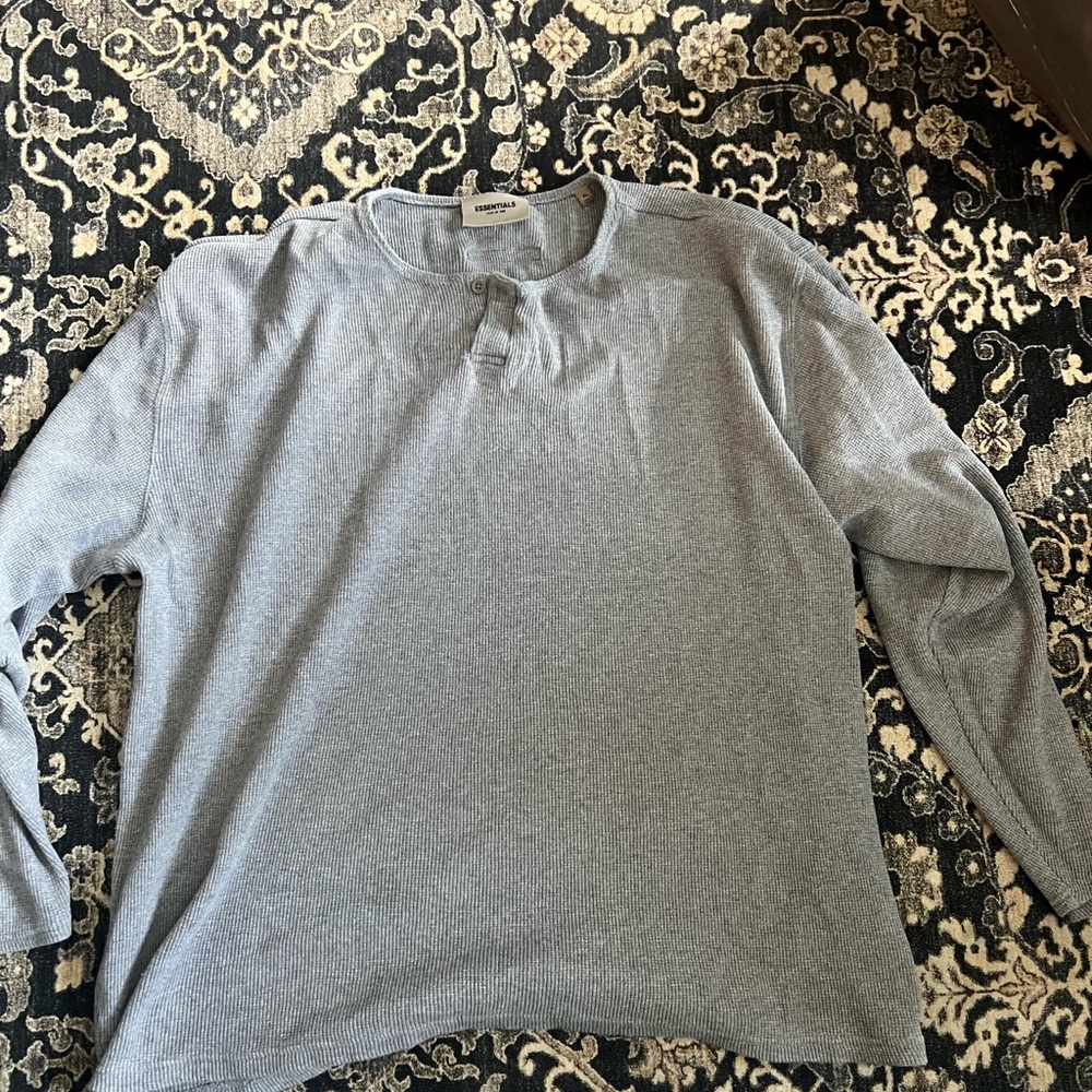 Essentials brand Long Sleeved Thermal Shirt